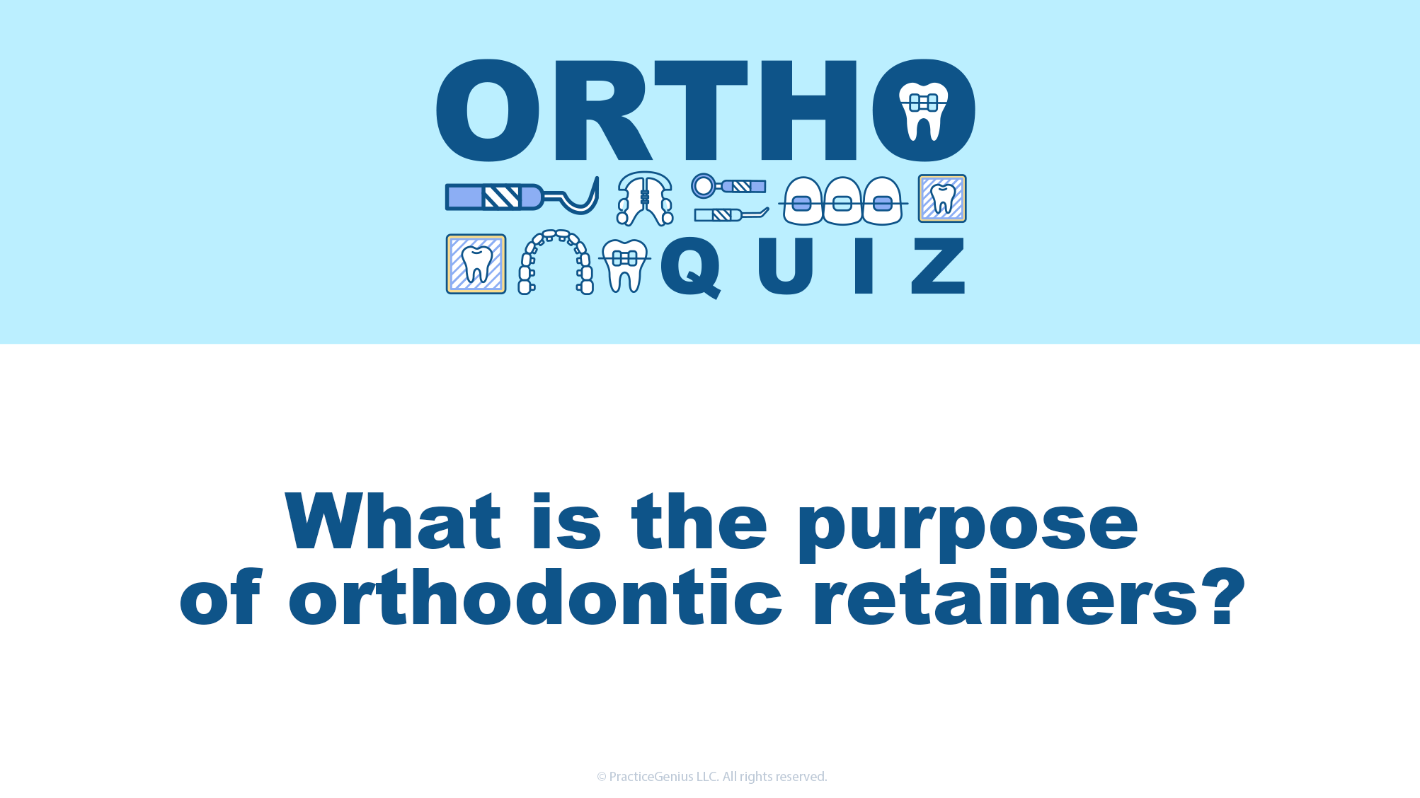 Summit Orthodontics Survey